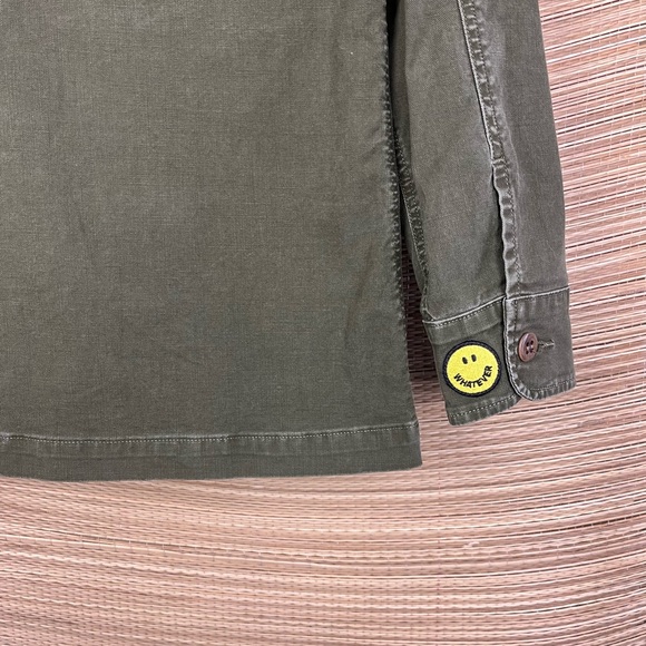 AGOLDE PREMIUM x REVOLVE Stella Utility Shirt Jacket Military In Paradise XS - Picture 6 of 13